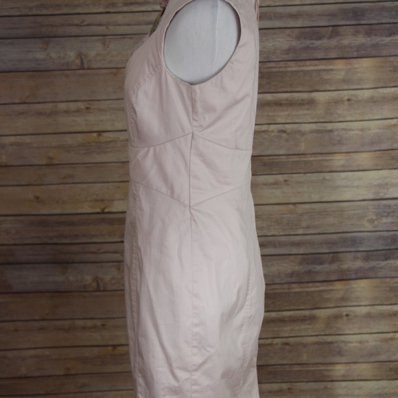 H&M Pale Pink Sleeveless Sweetheart Neck Dress - Picture 5 of 8